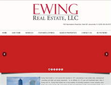 Tablet Screenshot of ewingrealestate.com